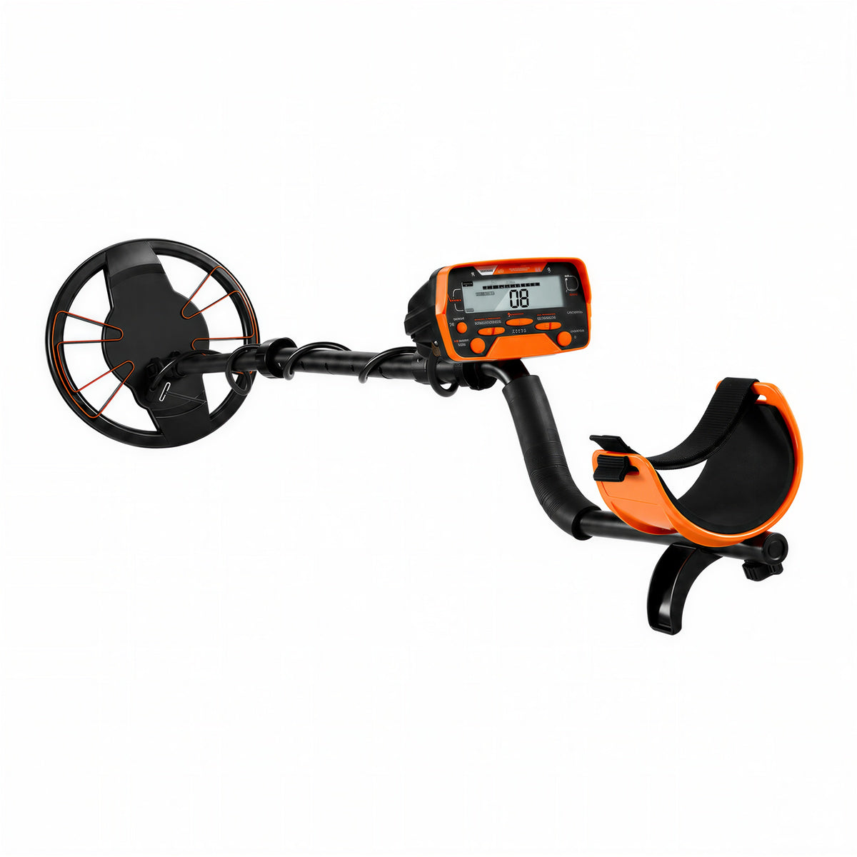 SONDORIA Explorer - Détecteur de métaux, écran LCD, 7 modes, bobine étanche IP68, pack complet